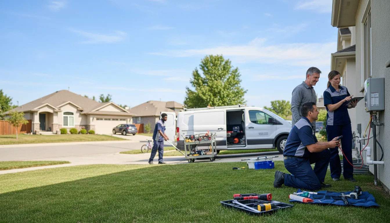 Tankless water heater service in Franklin, GA
